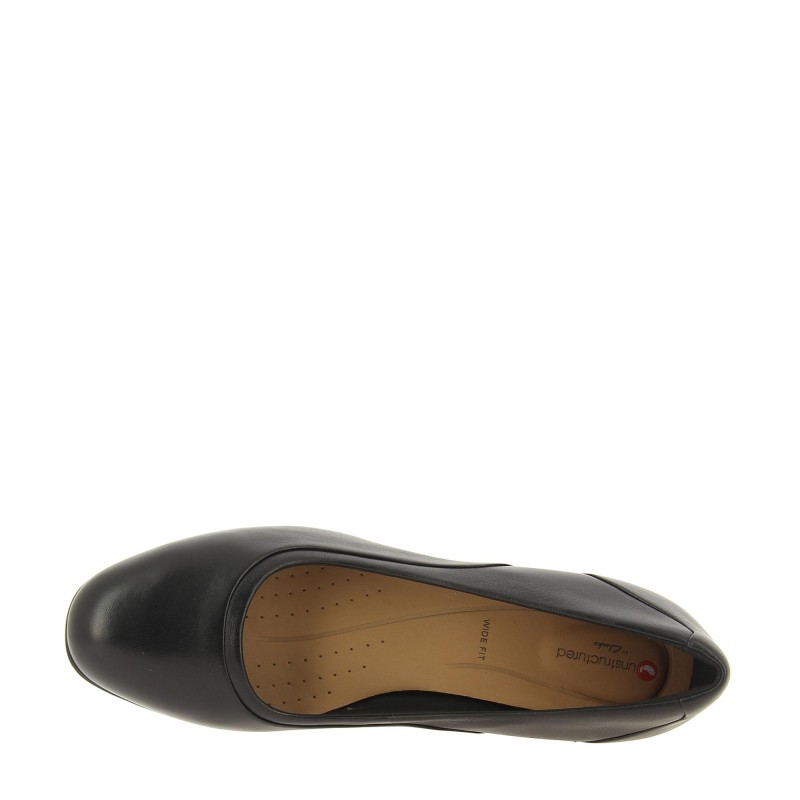 un cosmo step black leather
